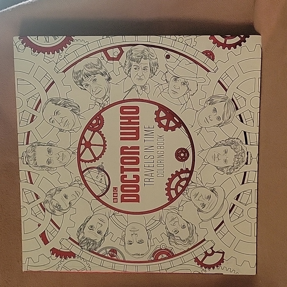 Doctor Who coloring book